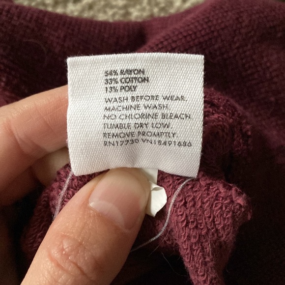 Askov Finlayson x Target Maroon Sweatshirt - Picture 3 of 4